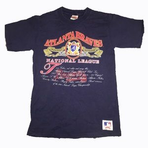 Vintage Nutmeg Atlanta Braves Tee